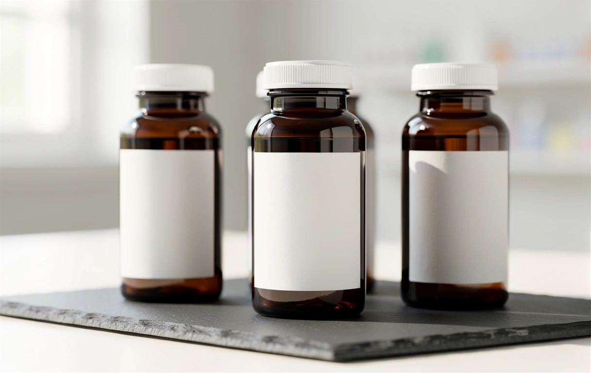 SkinSoothe premium supplement bottles